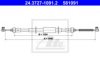 ATE 24.3727-1091.2 Cable, parking brake